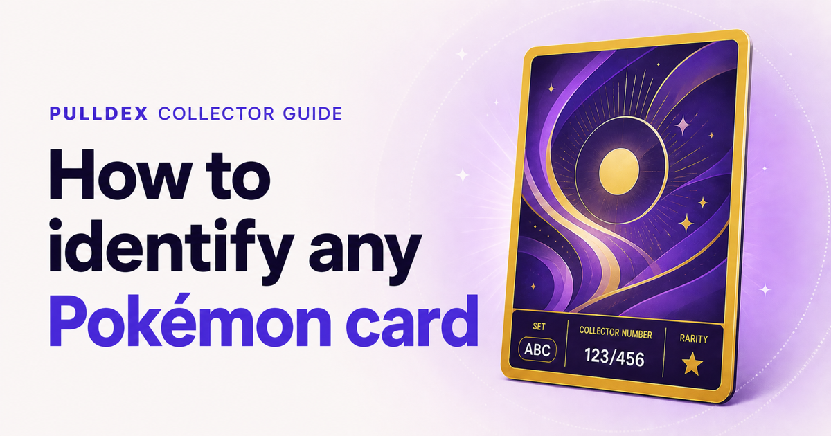 How to identify any Pokémon card collector guide